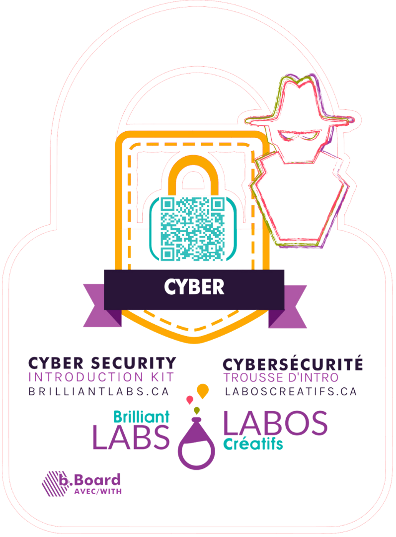 Logo de la cybersécurité de Labos Créatifs