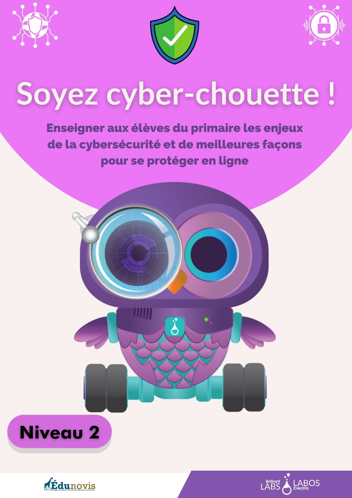 Image miniature du guide de l'enseignant sur la cybersécurité niveau 2