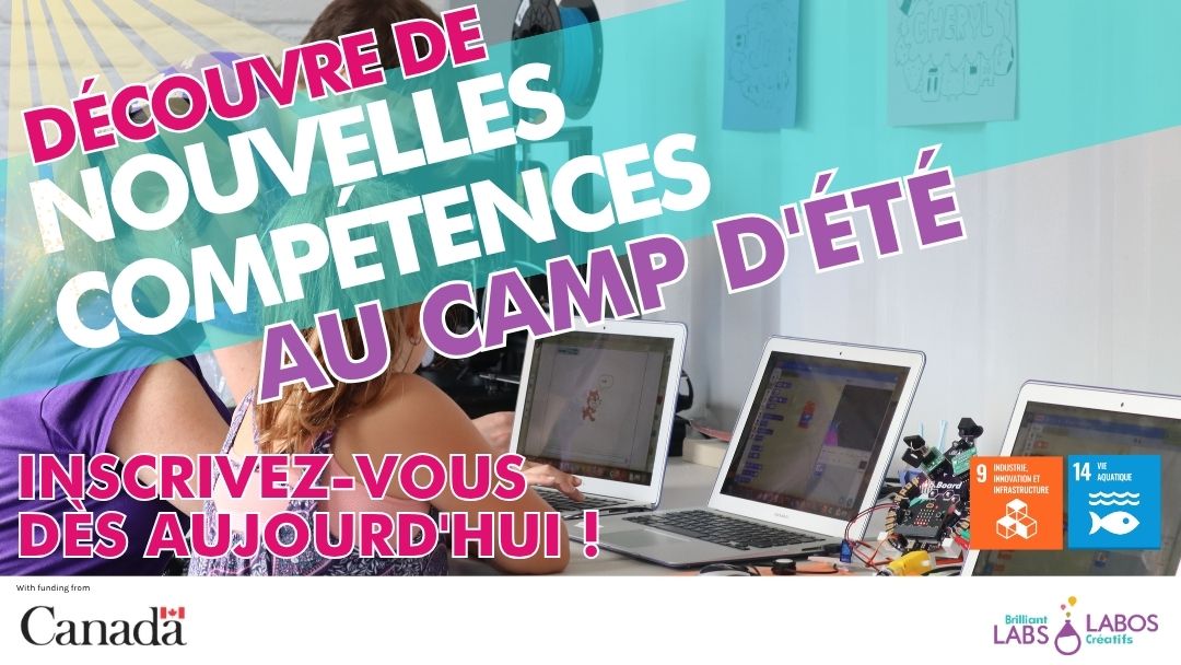 Image de présentation du camp d'été Makerspace de Saint John