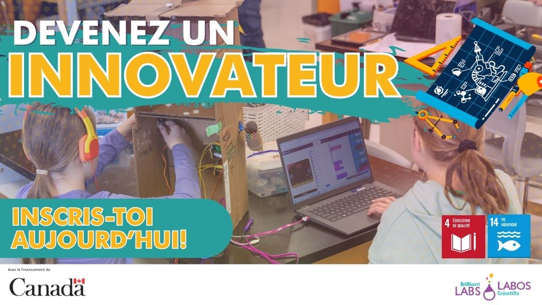 Image de présentation du camp d'été de Bleu Brillant et FunCréatif